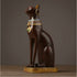 Temple Sentinel – Bastet Guardian Sculpture -  Grace. Watchfulness. Protection.