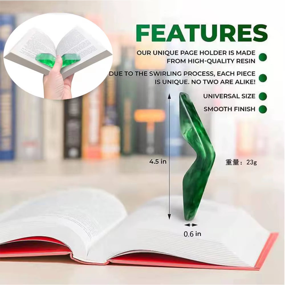 Thumb Book Page Holder One-Hand Reading Support Bookmark
