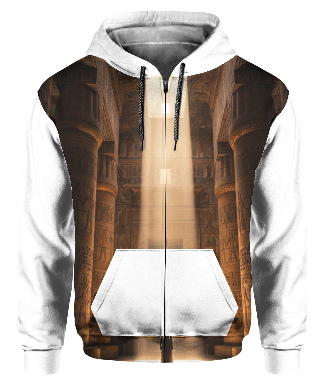 Awaken The Lineage - Sacred Symbol Unisex Zip Hoodie