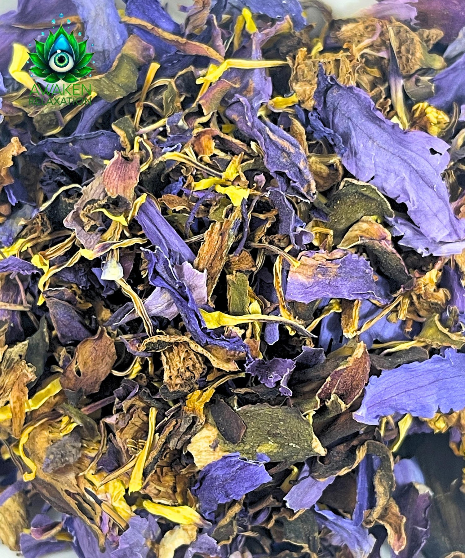 Egyptian Blue Lotus (Nymphaea caerulea) Cut &amp; Sifted – Botanical Flower