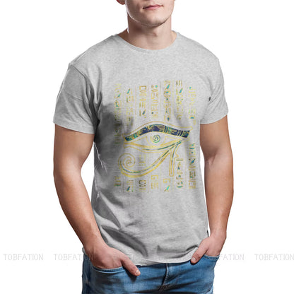 The Watcher’s Mark Eye of Horus Hieroglyphic T-Shirt